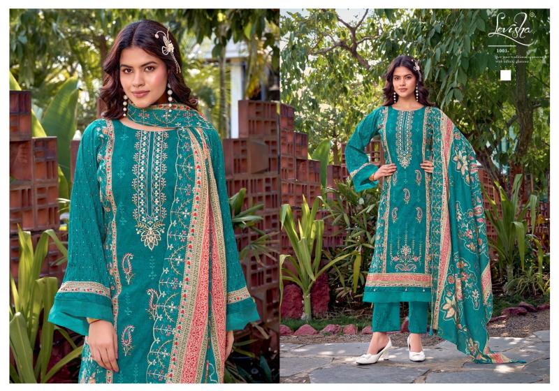 Levisha binsaeed nx-6 surat dress material wholesalers online